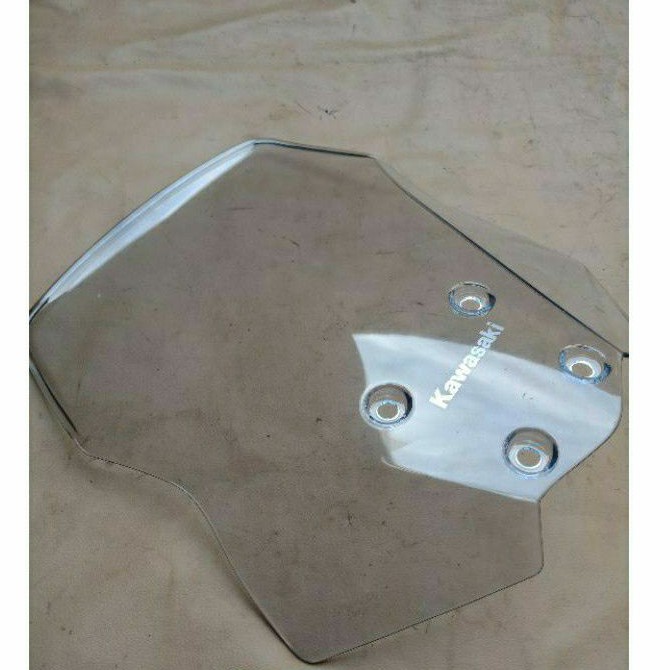 cover lampu depan visor winshield winsil kawasaki versys 250 original