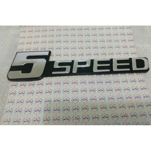 LOGO/EMBLEM 5SPEED DAIHATSU TAFT