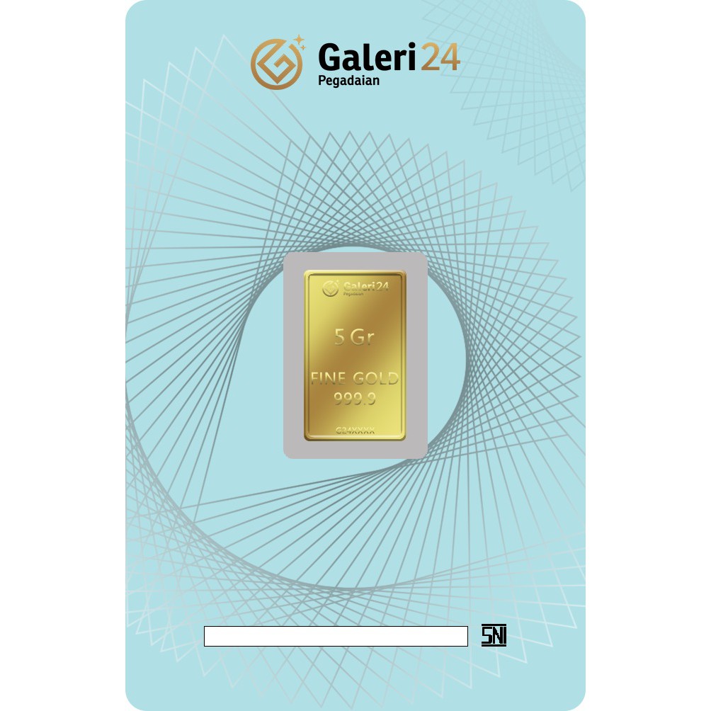 Galeri 24 Logam Mulia 5 Gr Indonesia