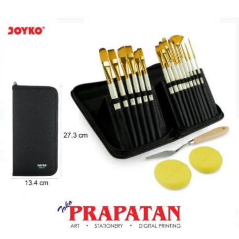

Joyko Art Brush Set BRS-12 / Kuas Lukis Joyko / Set Alat Lukis