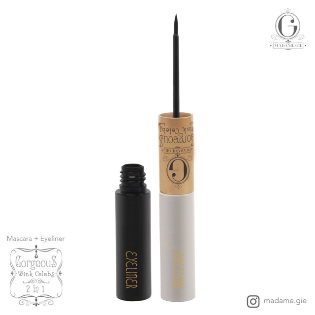 Madame GIE Gorgeus Wink Celebs Mascara Eyeliner 2in1