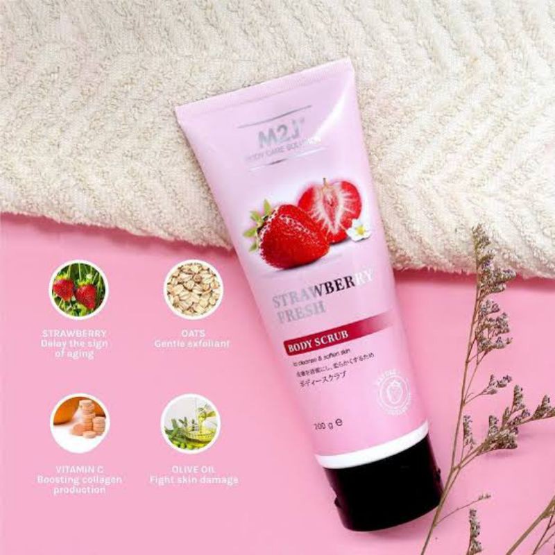 M2J BODY CARE SOLUTION BODY SCRUB