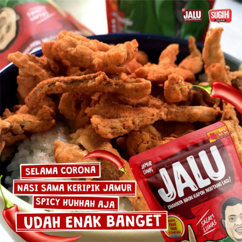 

Jalu Kripik Jamur Lunas