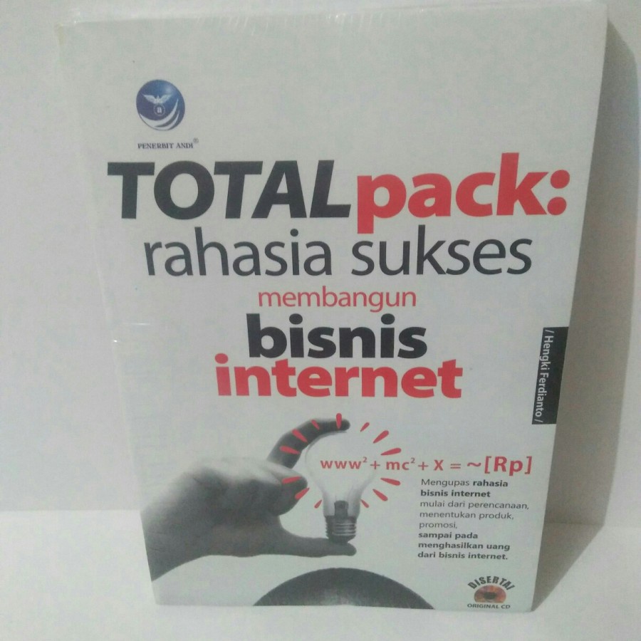 

BUKU TOTAL PACK RAHASIA SUKSES MEMBANGUN BISNIS INTERNET