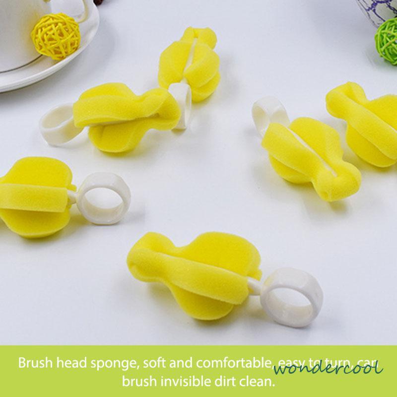 Sikat Spons Pembersih Dot Sedotan Power Kuat -Won