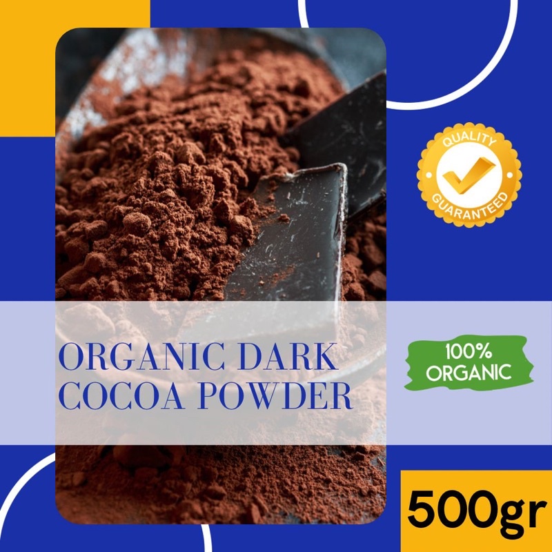 Organic Dark Cocoa Powder 500Gr || Coklat Bubuk