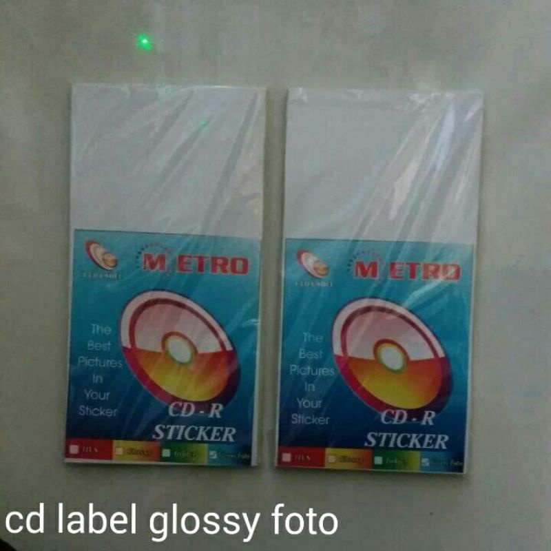 

CD label glossy foto ** TW