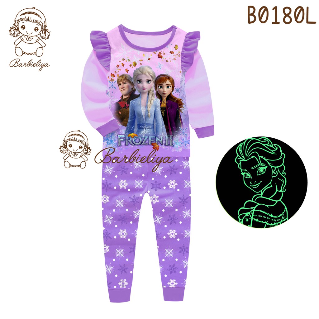 SETELAN/BAJU TIDUR/PIYAMA ANAK PEREMPUAN 2thn-7thn SKU0125