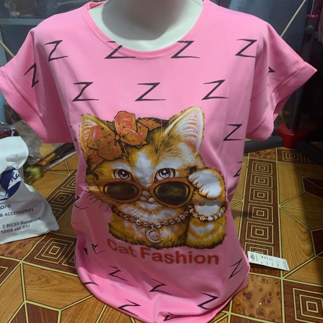 Kaos Kucing Lucu