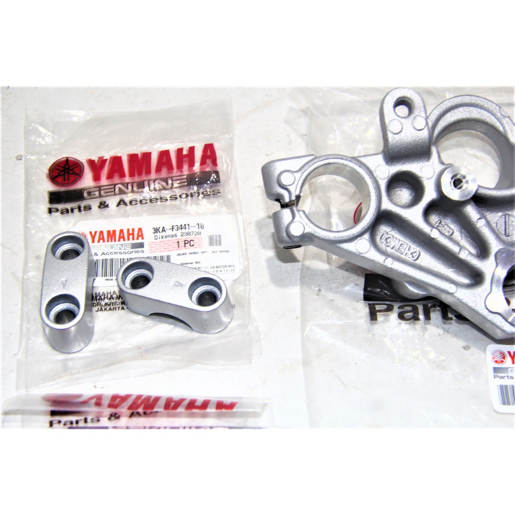 Segitiga Atas Kleman stang Tutup kleman Stang Rxk Rxking RX k Rx King Original Yamaha-3