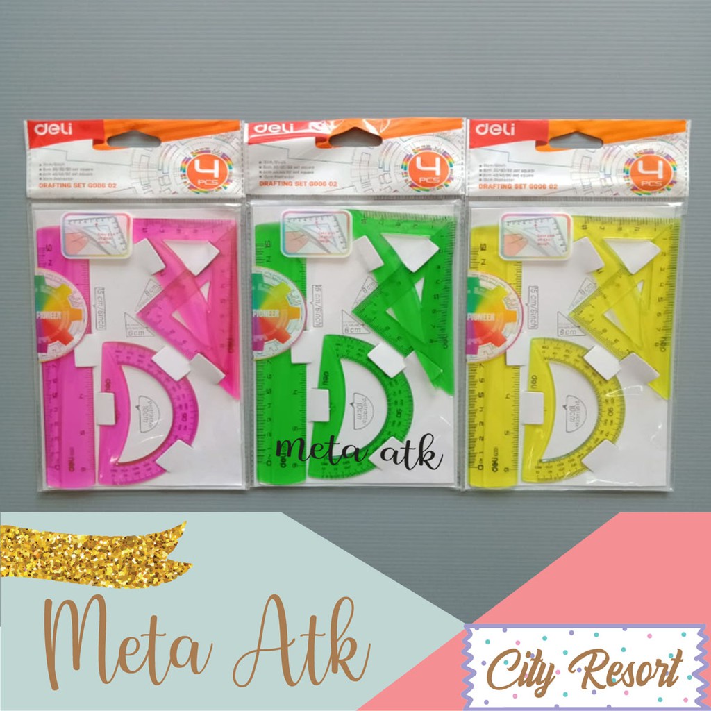 

Penggaris Set Deli G00602