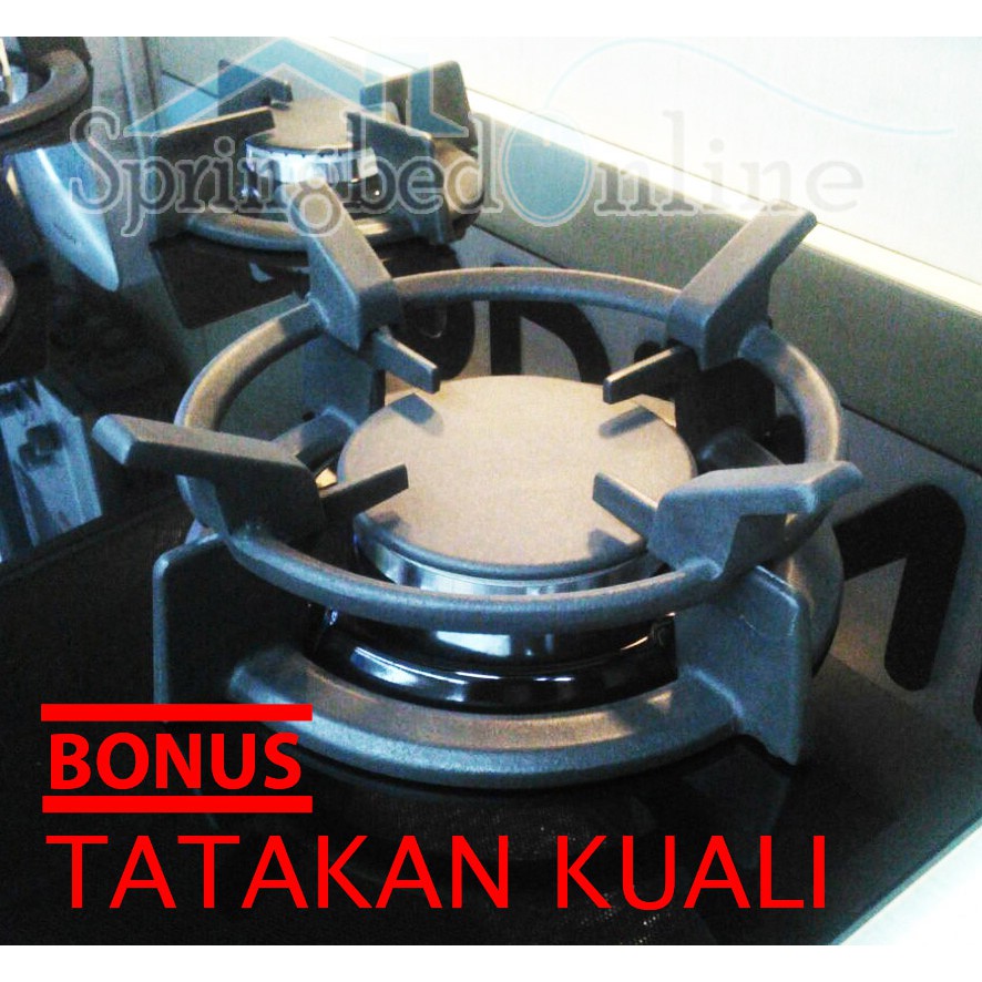 Gas Hob Kompor Gas Tanam 2 Tungku BH 1725 W Harga Pabrik