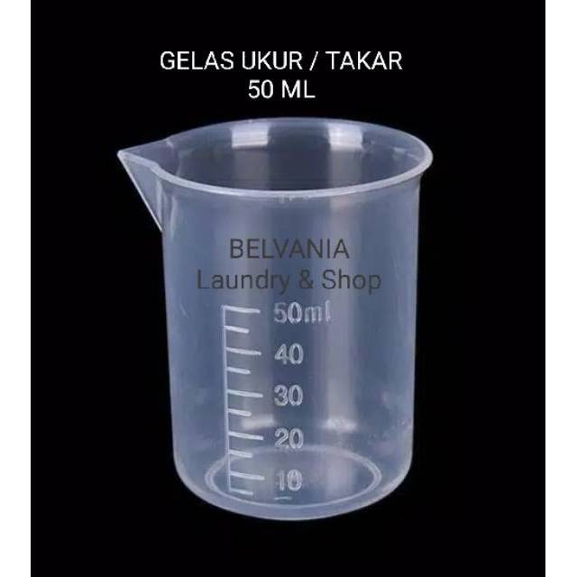 Gelas Ukur Takar Plastik 20 30 50 Ml Shopee Indonesia