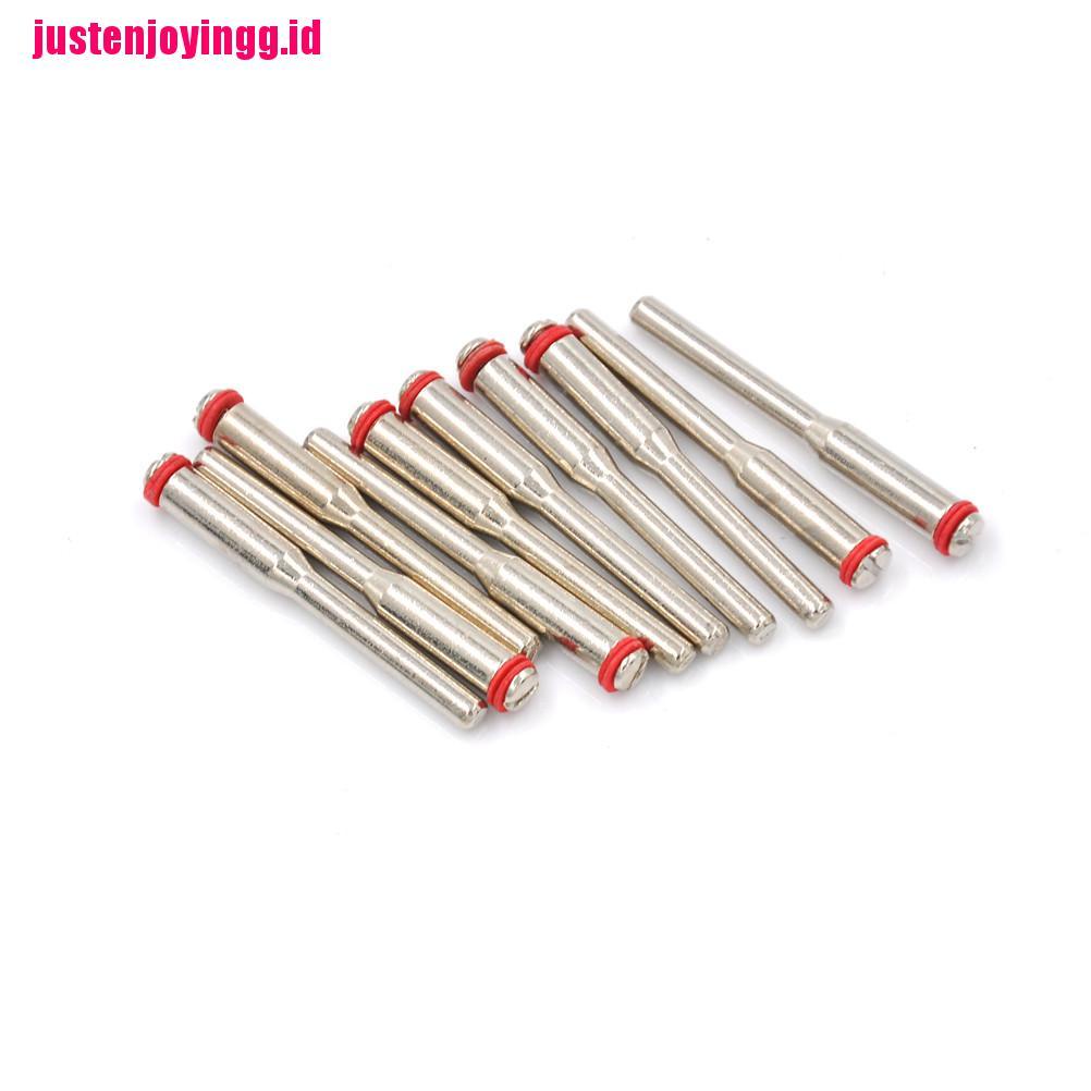 【justenjoyingg.id】10Pcs 3.175mm Clamping Connecting Lever Polishing Wheel Holder Rotary Tool