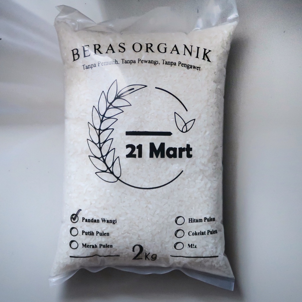 

Beras Pandan Wangi - Organik - Kemasan 2kg