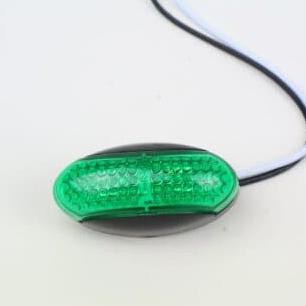 LAMPU VARIASI BAK TRUCK LED TRUK ULAT BULU 9-30 VOLT - Merah