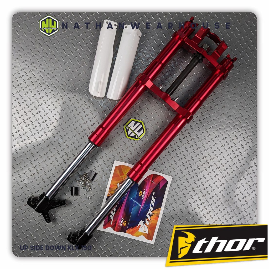 Shock Depan Up Side Down UpSide Down USD Klx 150 Dtracker BF Full CNC Thor