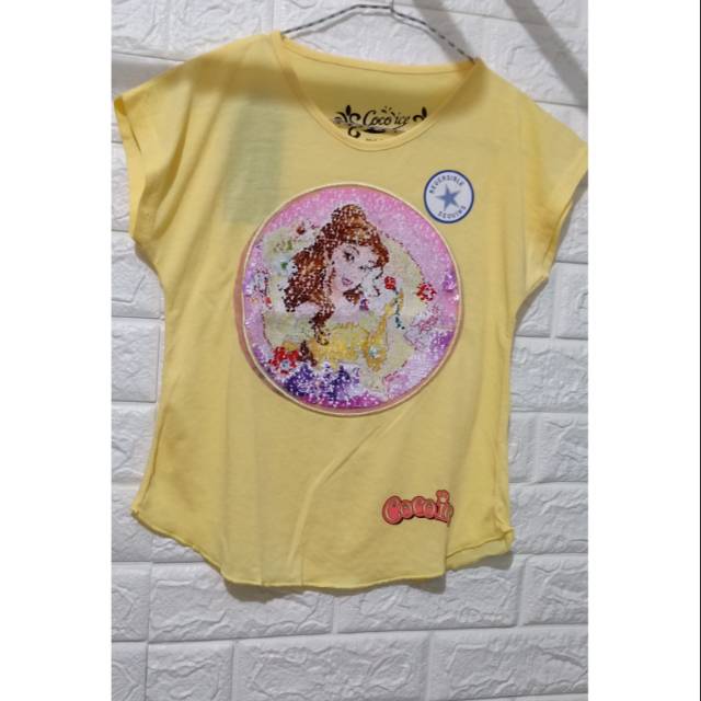 Baju Sequin/Usap Anak Cewek Coco Ice
