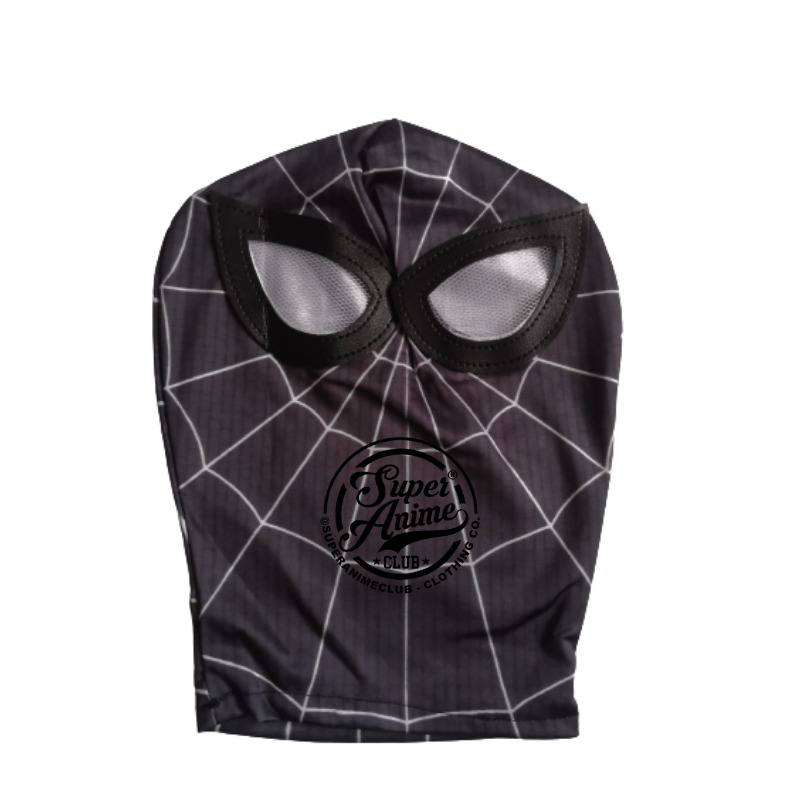 Kostum Superhero Anak Spider Venom Hitam Impor Baju Cosplay Costume Spiderman Karnaval Ulang Tahun