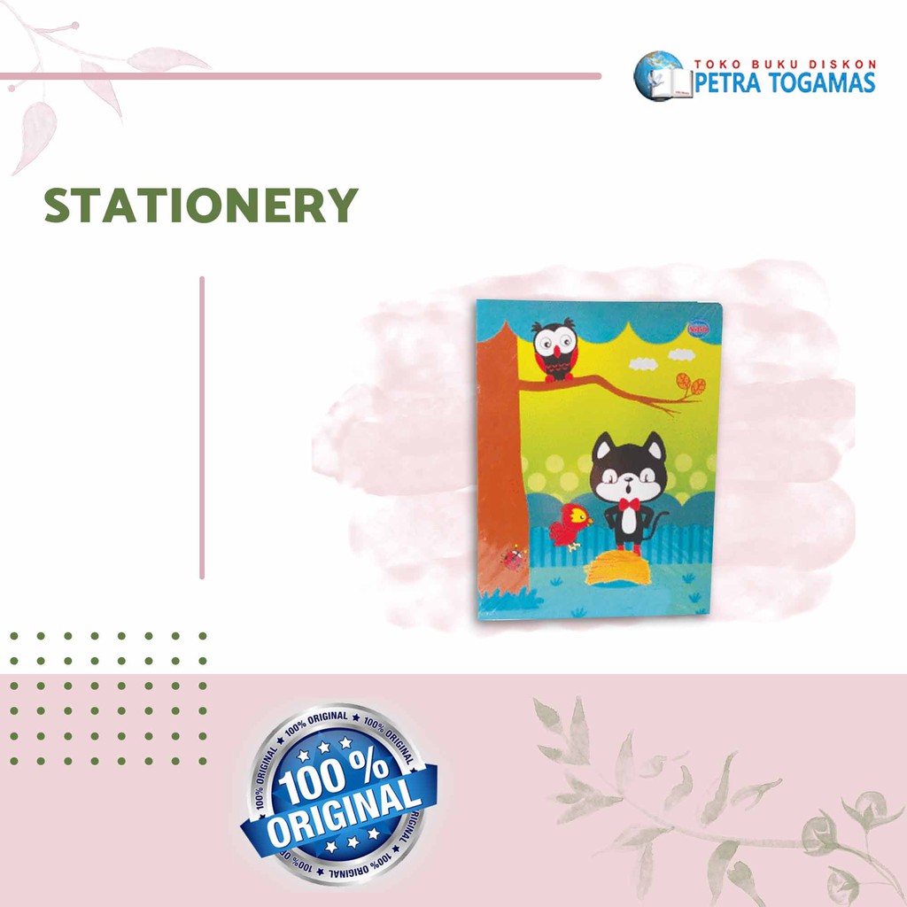 

BUKU TULIS SUBSIDI EB 38 SINAR DUNIA PERPAK (ISI 10) - SDU EB 38 // BUKU GARIS