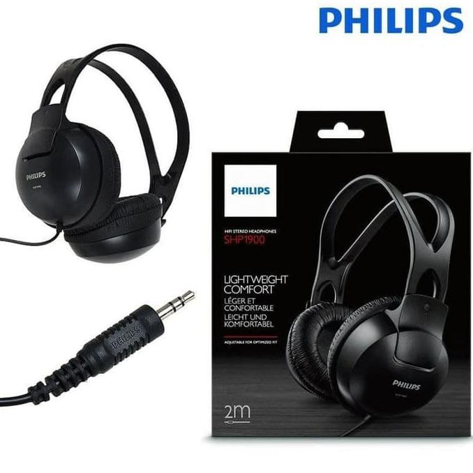 Philips SHP1900 : HiFi Stereo Headphone SHP 1900 - Hitam