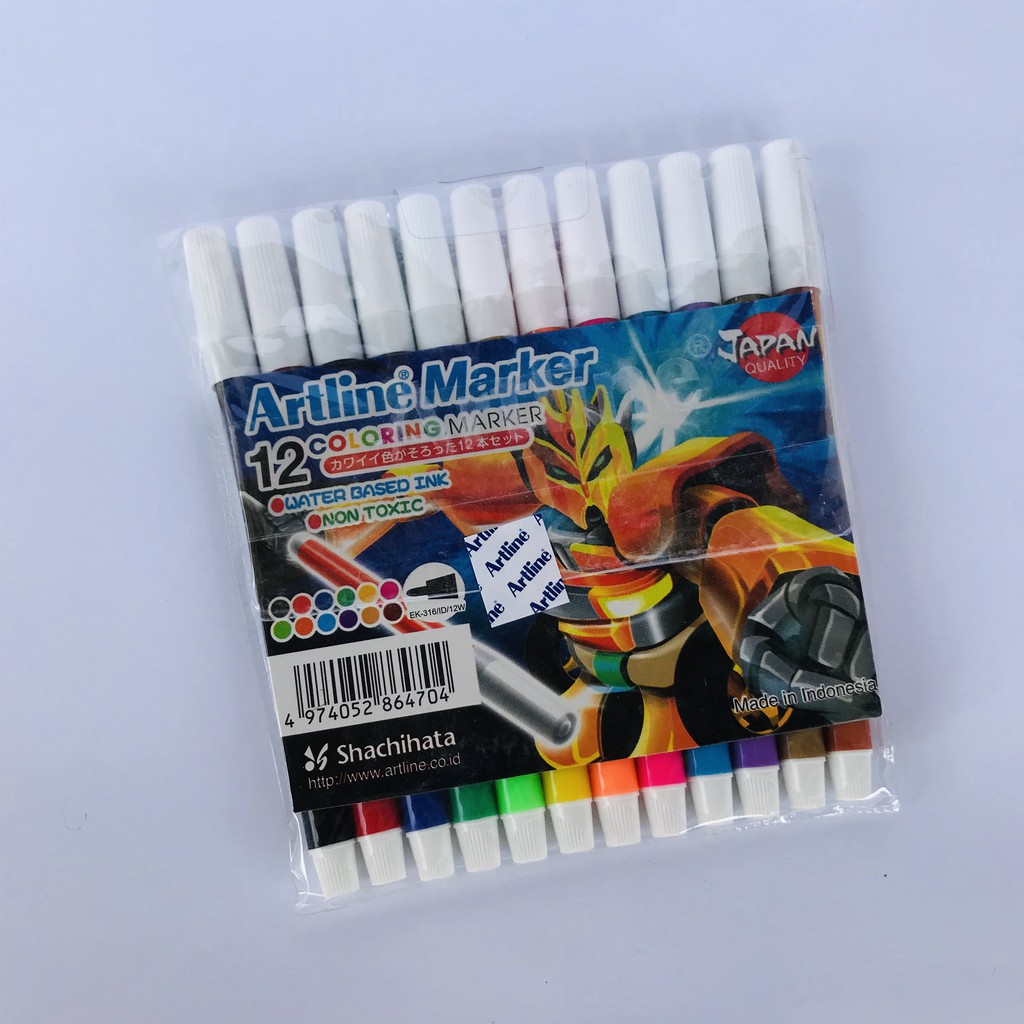 

SPIDOL ARTLINE EK-316 SET 12 Warna