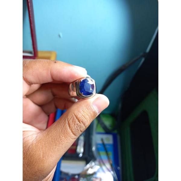 Cincin Permata - Blue Sapphire | Blue Safir