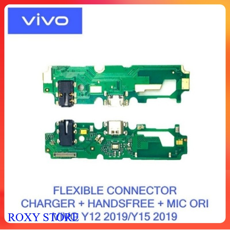 Flexible Flexibel Board Charger Papan Cas Headset Hansfree Vivo Y12 Y15 Y17 2019  Mic