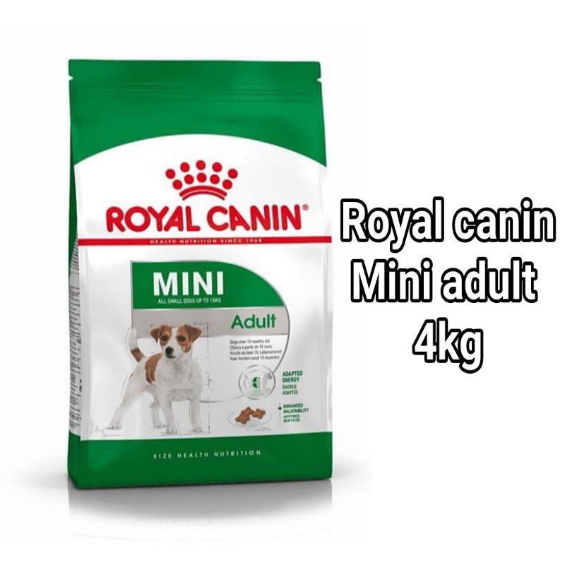 Royal Canin Mini Adult 4kg / Rc Mini Adult Freshpack / Makanan Anjing