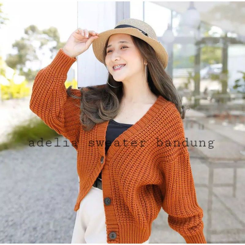 Eireen Cardigan Crop Premium | Nacara Outer Kardigan Wanita tipe 7Get Special-7