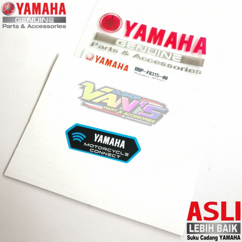 Grafik Y-Connect New Aerox 155 Connected Original Yamaha Genuine Parts