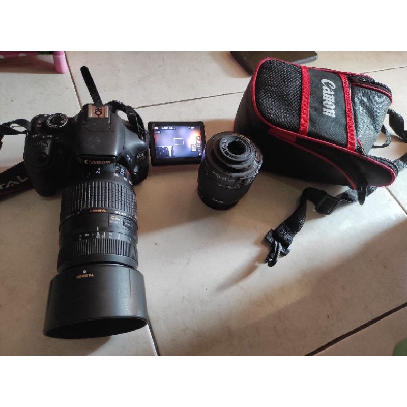 kamera cenon 600d kondisi bekas