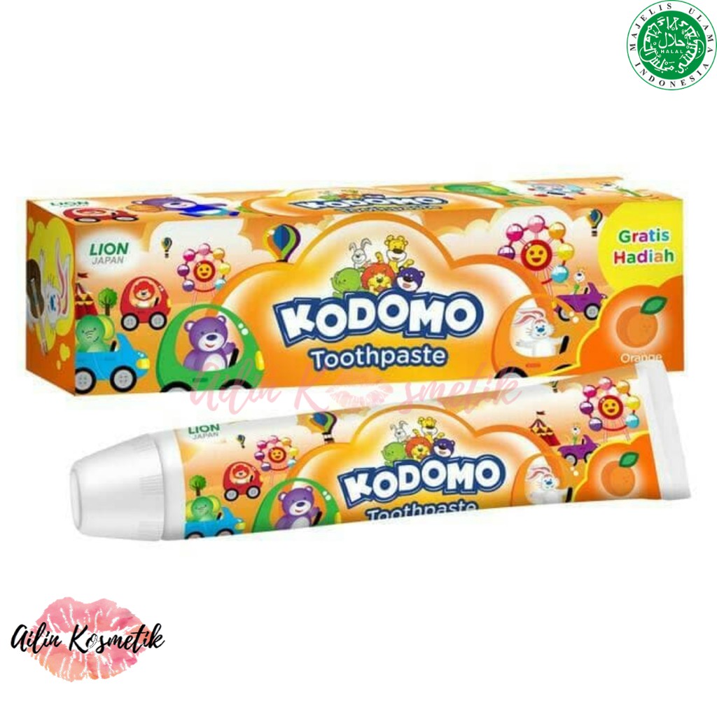 KODOMO Toothpaste Pasta Gigi 45gr BPOM ORIGINAL / Pasta Gigi Anak Odol by AILIN