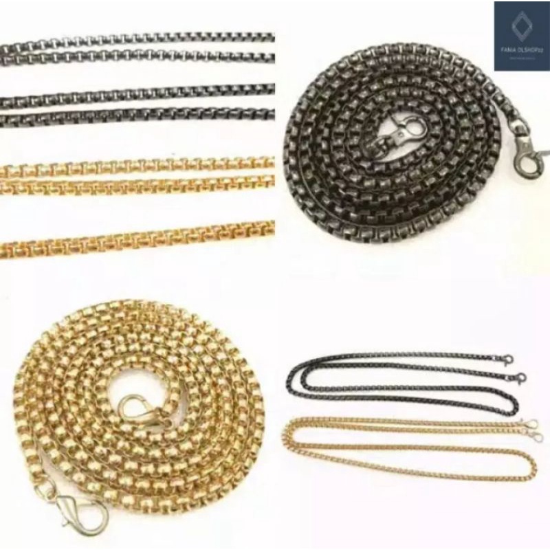 Tali Tas Rantai Import wanita - tali tas selempang