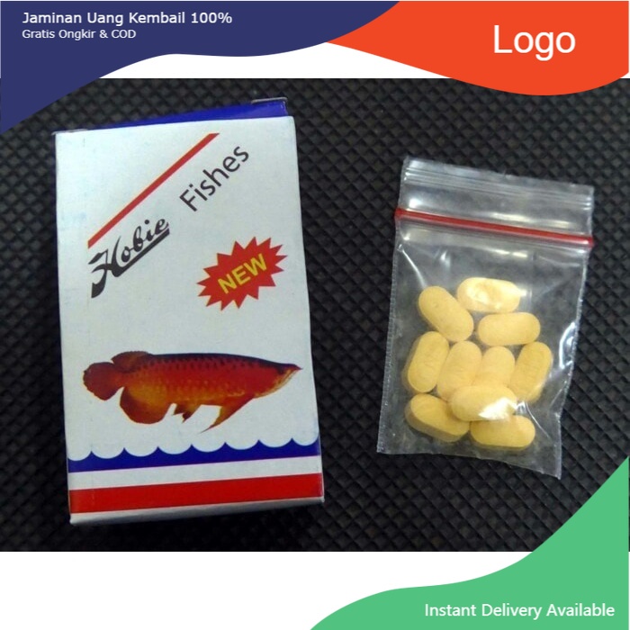 HOBIE Vitamin Obat Ikan Arwana Anti Stress Penambah Nafsu Makan