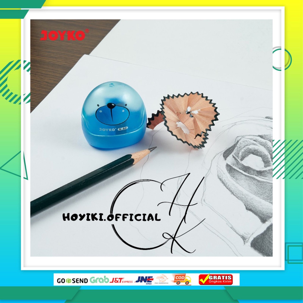 

JOYKO Sharpener Rautan Serutan Joyko B-82 Peraut Joyko Mata Pisau Tajam