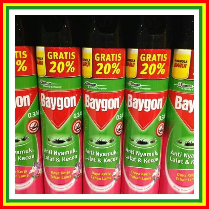 Baygon insektisida spray 600 ml + 120 ml