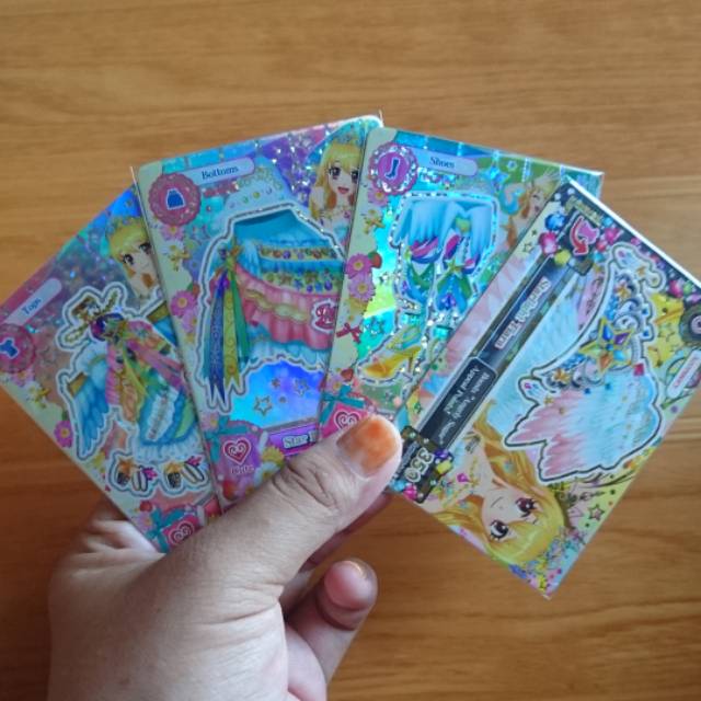 KARTU AIKATSU PREMIUM CARD 'STAR FESTIVAL COORD'  -SET 4 CARD-