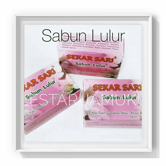 SABUN LULUR SEKAR SARI ASLI SOLO