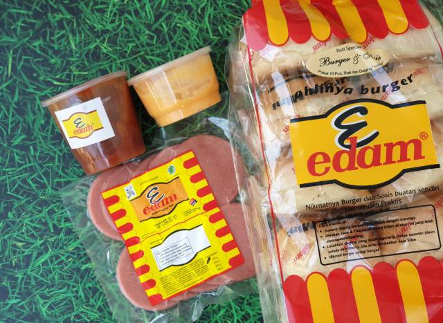 

Paket burger mini edam