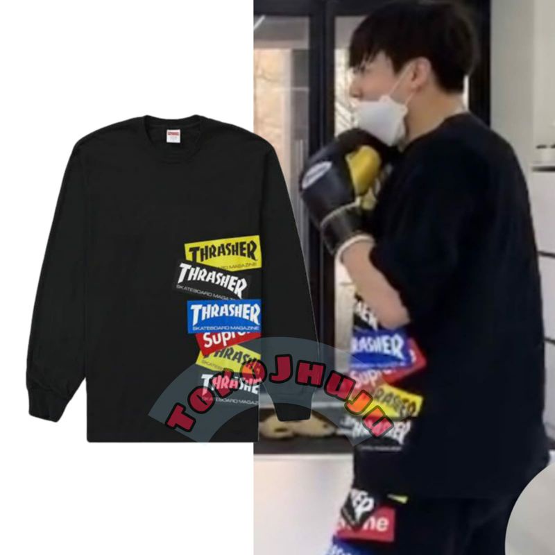 Basic Sweater BTS JK Jungkook Traser Traser print DTF