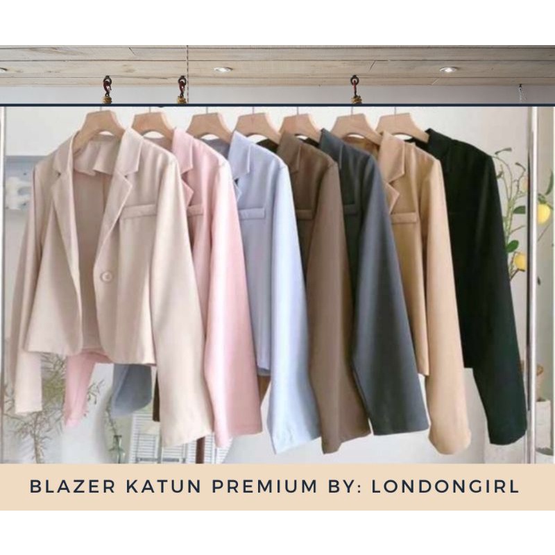 Blazer wanita Londongirl/blazer kerja outer wanita/blazer casual wanita/blazer kantor wanita/blazer 
