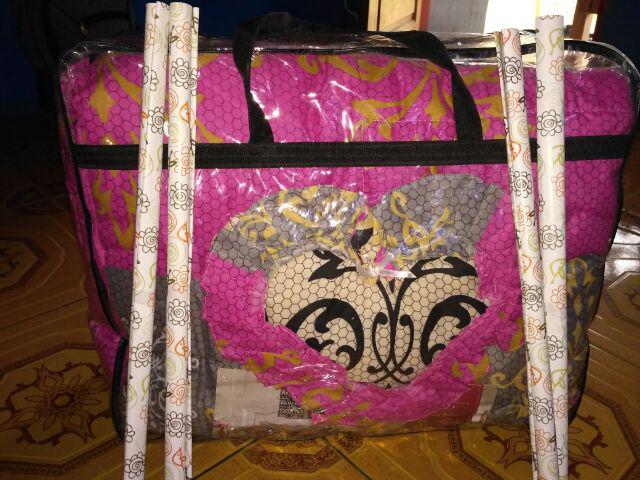 Promo Murah Bedcover Set Ukuran ( 180x200 ) King Size Motif Elegant Best Seller Katun Poly Import 80