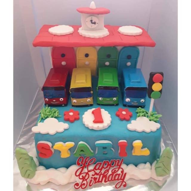 

KUE ULANG TAHUN (Tayo cake)