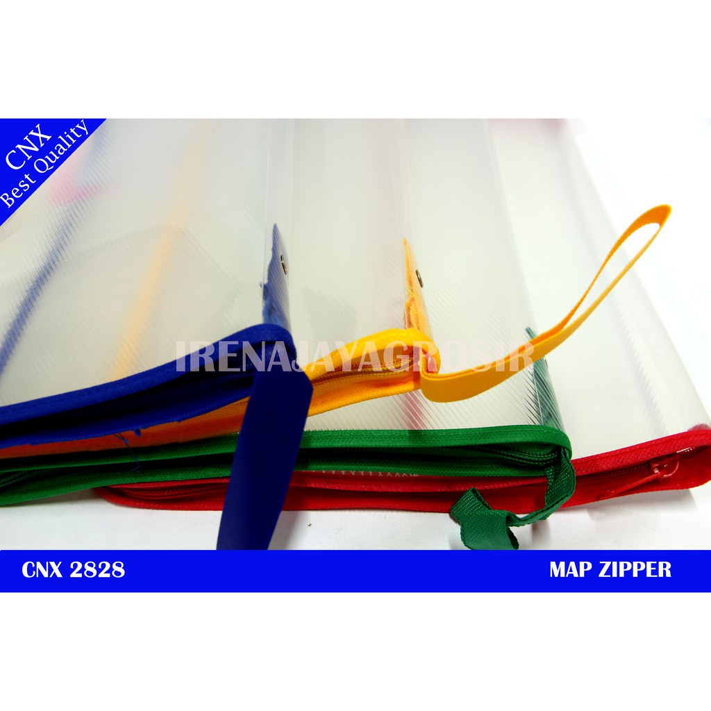 

CARINEX-2828 RESLETING / BAG FILE UKURAN F4 / JARING/ ZIPPER KANTOR SEKOLAH CARINEX-2828