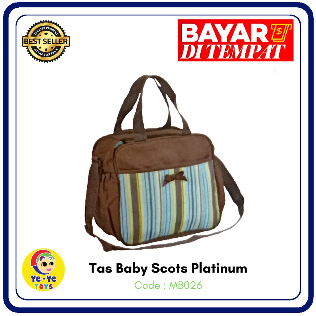 Tas Baby Scots Platinum Terbaru Mommy Bag Medium