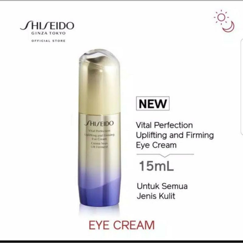 Shiseido Vital perfection Uplifting and Firming eye cream 15ml