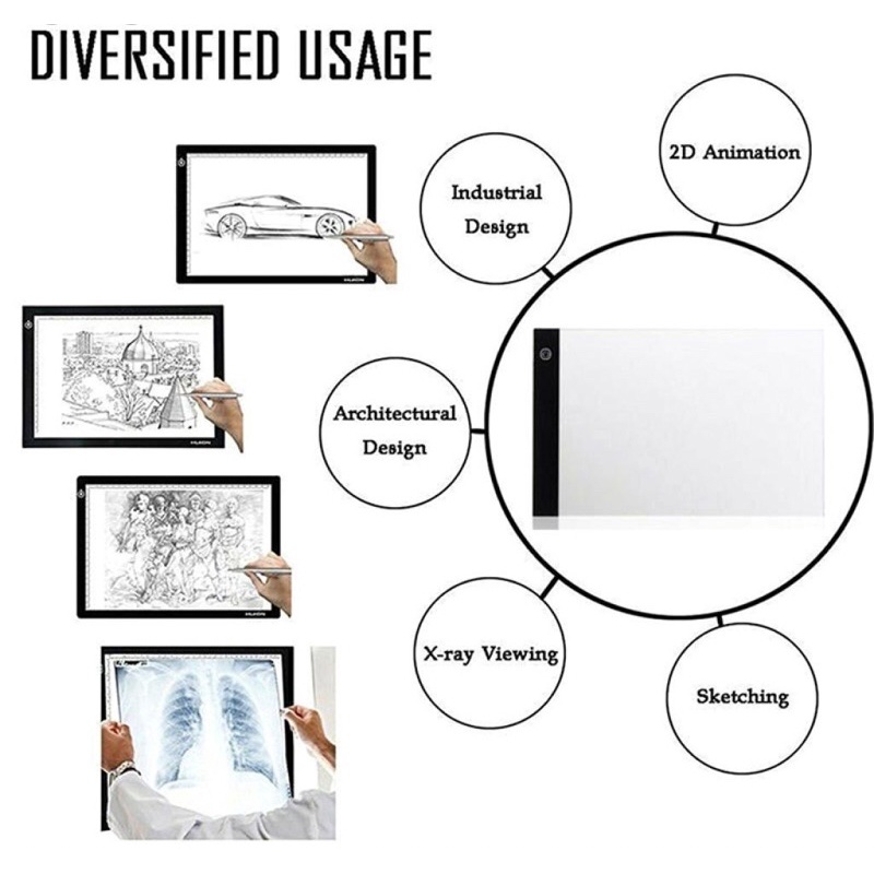 drawing board LED / papan gambar lampu