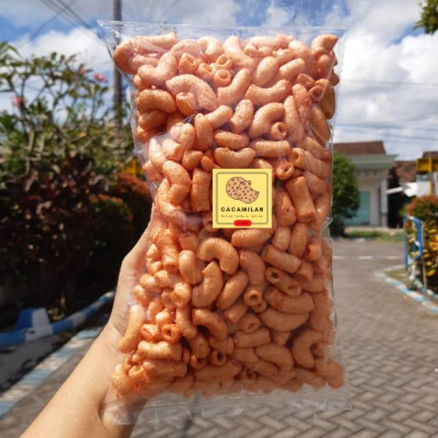 

Kerupuk Macaroni Pedas Manis