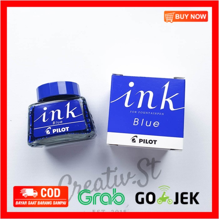 

(BISA COD) Pilot Fountain Pen Ink Tinta Pilot Pena - Biru